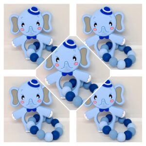 Baby bijtring Blauw